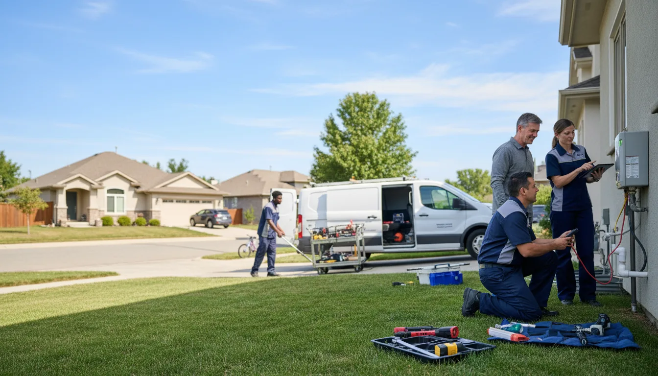 Professional Outdoor Tankless Water Heater Installation in Turpin, OK